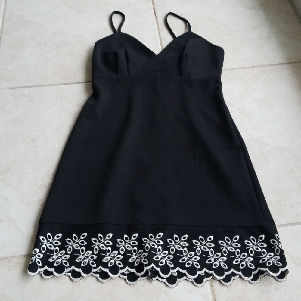Fredericks of Hollywood little black dress